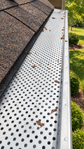 Perforated Leaf Protection | Up to 200 Linear Feet illustrated guard sample